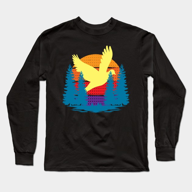 Bird nature Long Sleeve T-Shirt by Tuye Project